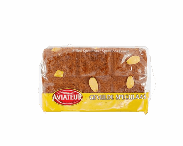 Aviateur Filled Speculaas with Almonds on Top (240g)