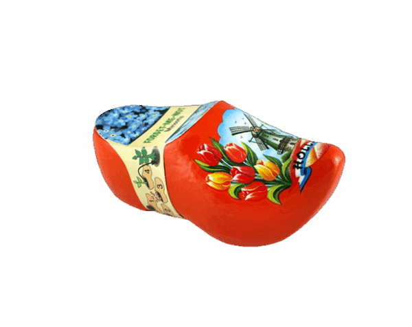 Wooden Shoe w/ Flower Seed - 10cm - Image 2